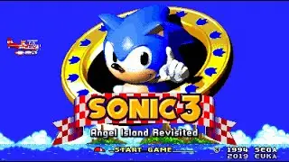 Sonic 3 A.I.R. - Sonic 100% Longplay (with Original Zone Order)