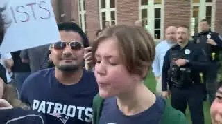 Girl spits on Alex Stein
