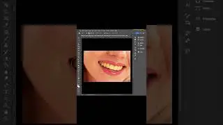 Отбеливание зубов в фотошопе Whiten Teeth in 10 Seconds!