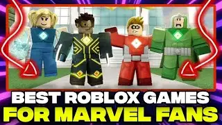 5 BEST ROBLOX GAMES FOR MARVEL FANS IN 2023