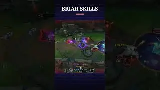 BRIAR SKILLED ??  #broken #leagueoflegends #lol #briar #toplane #tiky #kameto #lec #vayne  #1v4