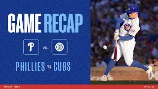 Cubs vs. Phillies Game Highlights | 7/3/24