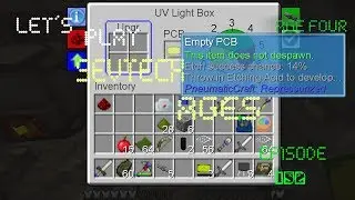 Minecraft Sevtech Ages Episode 152: UV Light Box, Etching Acid and the wonders of Pneumatic Craft