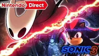 SONIC 3 MOVIE TRAILER & NINTENDO DIRECT REACTIONS!