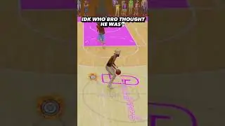 IDK Who Bro Thought He Was💀 #nba2k23