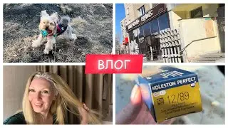 🌟ВЛОГ🌟Прогулка с любимцем//Чем крашу волосы