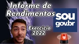 OBTENDO INFORME DE RENDIMENTOS NO APLICATIVO SOU GOV.BR
