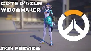 Côte d'Azur Widowmaker - Overwatch Skin Preview