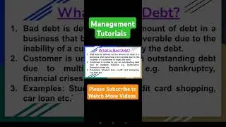 What is Bad Debt?