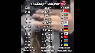 Arkadaşını oluştur 💞