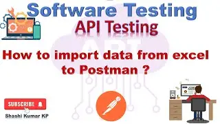 Data driven Testing in Postman tool | API Testing |  Manual testing | Software Testing #api