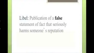 Libel