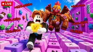 Roblox +1 Keyboard Escape But Playing As Golden Keycap