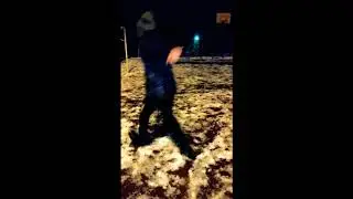 Упал:(((