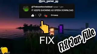 How to fix jar fille.