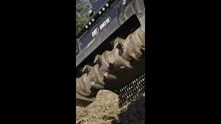 Access Tec's Cat HM210 Mulcher in Action