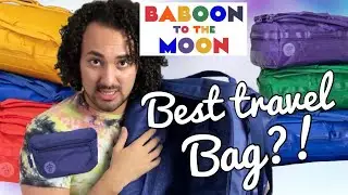 MY FIRST TIK TOK PURCHASE! BABOON TO THE MOON BAG AND FANNY PACK, BEST TRAVEL BAGS?! UNBOXING!