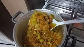 Como fazer Refogado de carne moída com legumes