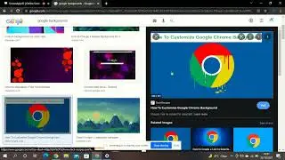 How to change your google background.