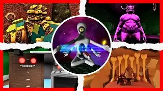 Wacky Worlds ALL BOSSES - ROBLOX
