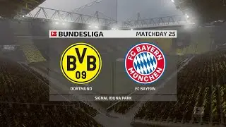 Borussia Dortmund vs Bayern Munchen - FIFA 20 Der Klassiker