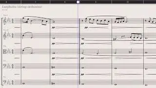 Larghetto (string orchestra) - StaffPad and Berlin Strings