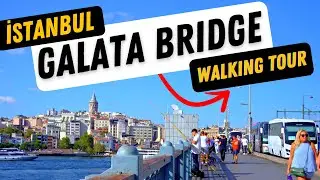 Popular #Galata Bridge. İstanbul Türkiye [4K-UHD] August 20, 2022