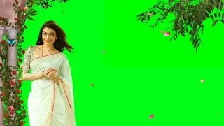 Beautiful girl green screen video effects || beautiful green screen video