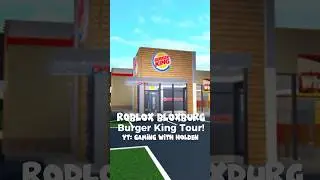 I Made A Burger King In Roblox Bloxburg! #roblox #robloxbloxburgbuild #trending #recommended #viral