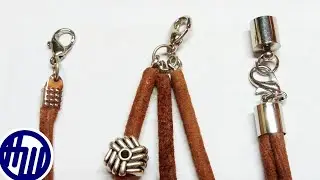 Сращиваем Короткие Шнуры. Крепим Замочки к ним.