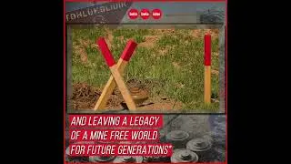 Hidden and deadly enemy landmine...