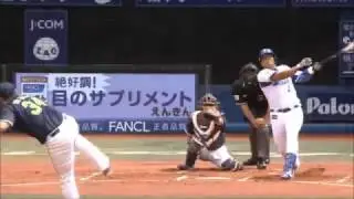 DeNA ロペス 先制のソロホームラン！第３号 2017/4/16