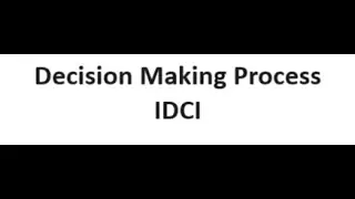 5 Decision making process
