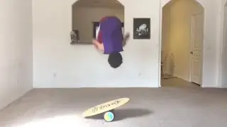 INDO BOARD | Influencer Trinity Lewis - Balance Board Backflip Landing On Your INDO BOARD