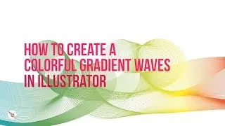 How to create colorful gradient waves in Adobe Illustrator