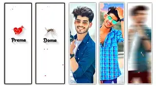 Boys Attitude Lyrics WhatsApp Status Video Editing in Kinemaster Telugu July 2022