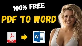 How to Convert PDF file to Word File