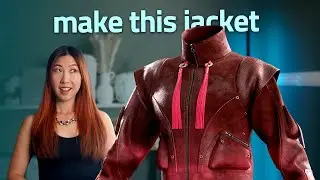 Making a Jacket From Scratch in CLO