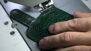 Изготовление флип-кейса из лапы страуса 😊