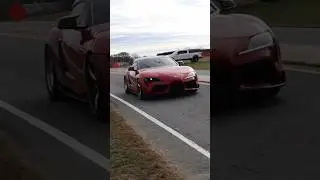 1000hp Mk5 Supra doing pull out of Car Show!! #cars #carshow #supra