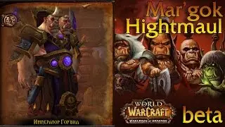 Стрим Император Маргок 7/7 Imperator Margok Highmaul. WoD Beta Raid