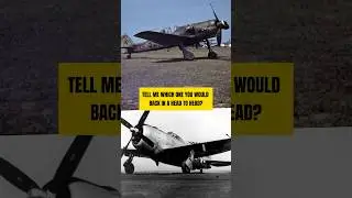 P-47 vs FW 190 D9 - Tell me which one WINS #history