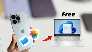 Transfer Photos Videos from iPhone to Windows Laptop || Share Photos Videos from iOS to Windows