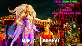 Mortal Kombat 1 - Sindel (Sonya Kameo) Klassic Tower On Very Hard No Matches/Rounds Lost
