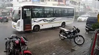 PUNE 2017 - IceFall with Heavy Rains in Slow motion