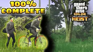 Cayo Perico | Completing The Heist on The Bicycle (Only), Epic Challenge - GTA 5 CAYO PERICO 2021