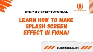 SPLASH SCREEN TUTORIAL IN FIGMA