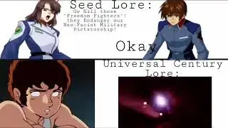 Mobile Suit Gundam Lore Meme