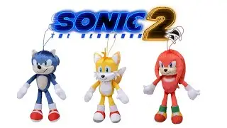 New Sonic Movie 2 Plushies Release In JAPAN