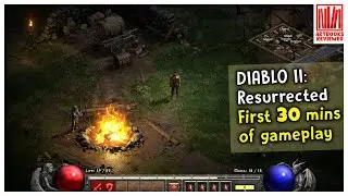 Diablo II Resurrected | First 30 minutes of 4K xbox gameplay